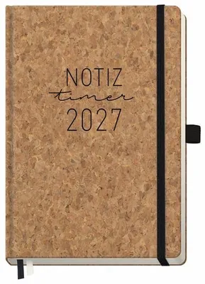 Obrázek produktu pro Týdenní poznámkový diář Classic 26/27, formát A5, 17 měsíců [kork]