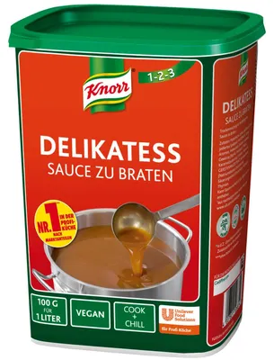 Produktbild von Knorr® DELIKATESS Sauce zu Braten 1,0 kg, 1 St.