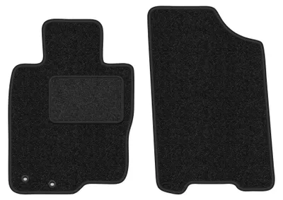 Image de Tapis de sol en moquette pour Nissan Navara IV 2014- (pick-up) – jeu 4 pièces, anthracite, sur mesure – Wielganizator ANTHRA