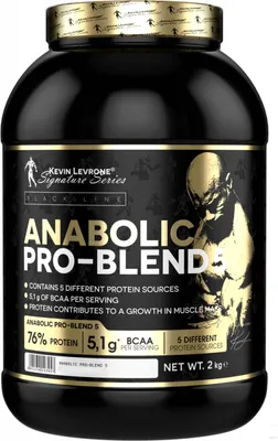Produktbild von Kevin Levrone Signature Series Anabolic Pro-Blend 5 (2000g) Strawberry - Eiweiße - Protein-Mischung