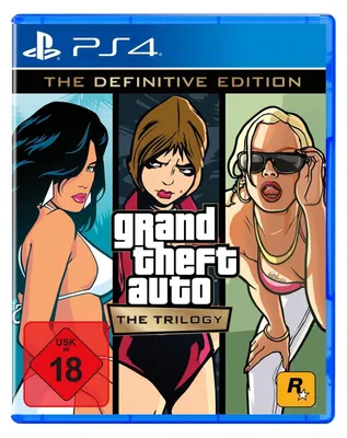 Produktbild von GAME GTA Trilogy - Definitive Edition, PlayStation 4, M (Reif)