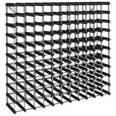 Immagine prodotto di Portabottiglie per 120 bottiglie in legno di pino massiccio nero