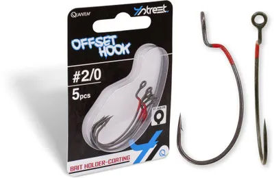 Produktbild von Quantum 4street Offset Haken Softbait Texas Rig Gr. 3/0 5 Stück x-large