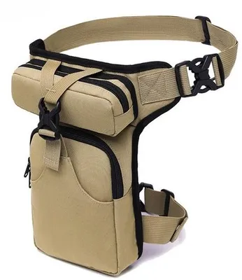 Produktbild von Taktische Wandertasche mit Canvas, heftiger Tragegurt, passt für Männer und Frauen, Khaki