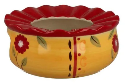 Produktbild von ChaCult Stövchen Serie Danja rund 18,5cm aus Keramik