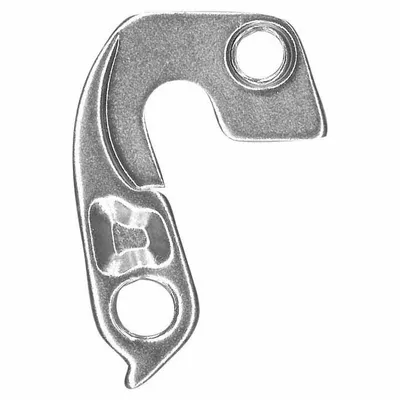 Image de XLC patte de dérailleur DO-A88 aluminium, noir ou argent (couleur au hasard)