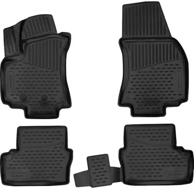 Produktbild von Gummi-Fußmatten Opel Zafira A 1995-2005 (5 Sitze)