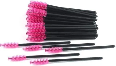 Produktbild von Wimpern- und Augenbrauenpinsel 50 Stück Spiralen #52