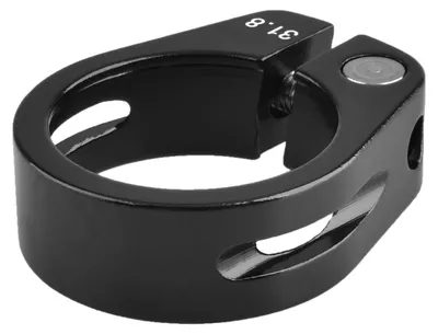 Productafbeelding van Fietszadelklem met snelspanner 25,4/28,6/31,8/34,9 mm - Zwart