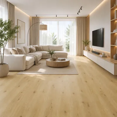 Zdjęcie produktu dla Podłoga drewniana Dąb Bevelled Lacquer 14 mm, BC8-DBE1-LAK-XBF-D14130-U