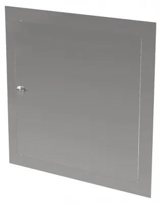 Image de Mimet Trappe de visite Inox 40x40 Bouton/Clé
