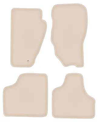 Image de Tapis de sol en moquette pour Dodge Nitro 2006-2011 (SUV) – jeu 4 pièces, beiges, sur mesure – Wielganizator FORTUNA