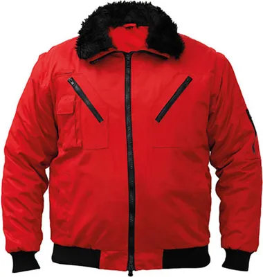 Produktbild von Korntex KXPJ | Pilot Jacket, Vier-in-eins Pilotenjacke - Farbe: Red - Größe: L