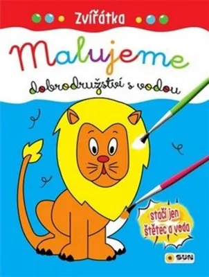 Obrázok produktu pre Zvieratá - Maľovanie dobrodružstiev s vodou