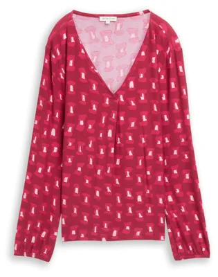 Produktbild von TOM TAILOR Damen Longsleeve T-Shirt