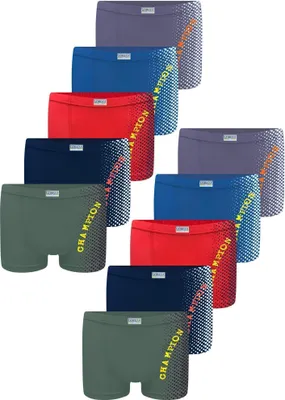 Produktbild von 10 Jungen Boxershorts Unterhosen aus Baumwolle Unterwäsche - Champion
