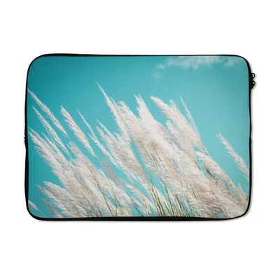 Produktbild von MuchoWow® Laptop Hülle 14 ZollPampasgras - Pflanze Laptoptasche - Laptoptasche - Stoßsicher - Schutzhaube