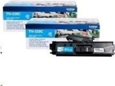 Produktbild von Brother TN-329CTWIN, 12000 Seiten, Cyan, 2 Stück(e)