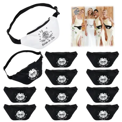 Produktbild von 12 Stück Verstellbare Bauchtaschen für Junggesellenabschied