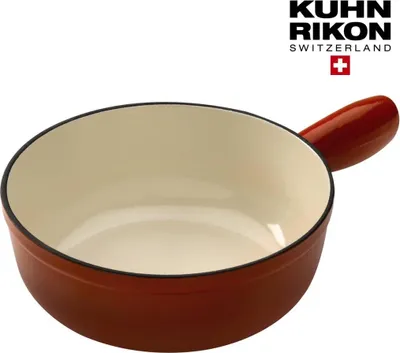 Produktbild von Kuhn Rikon Caquelon aus Eisenguss Ø 20 cm rot
