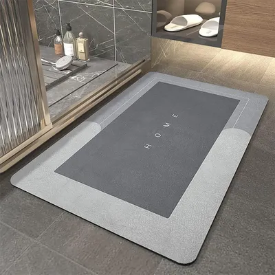 Immagine prodotto di Tappetino assorbente, resistente allo sporco, grigio, 60 x 90 cm