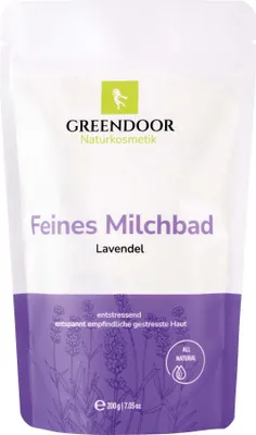 Produktbild von GREENDOOR Milchbad Lavendel