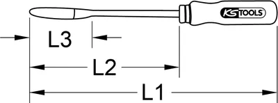 Image de KS Tools 1502248 150.2248 Spoon scraper