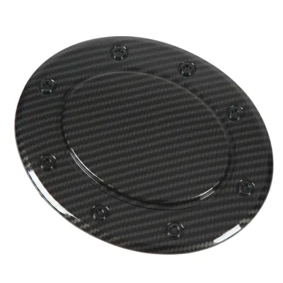 Image de Autocollant pour couvercle de réservoir d'essence,Impression en fibre de carbone pour couvercle de réservoir d'essence,Autocollant pour couvercle de réservoir d'essence,Autocollant pour porte de couvercle de réservoir d'essence,Décoration de couvercle de réservoir d'essence