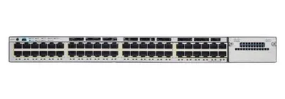 Zdjęcie produktu dla Cisco Catalyst WS-C3750X-48U-L, Zarządzany, Gigabit Ethernet (10/100/1000), Obsługa PoE, Możliwości montowania w stelażu, 1U