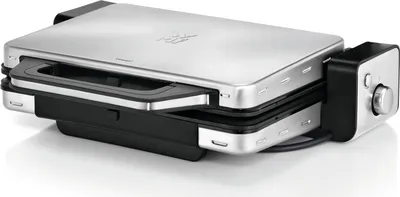 Productafbeelding van WMF Lono contactgrill 2-in-1, tafelgrill, grillplaat, contactgrill met afneembare platen, vaatwasmachinebestendige grillplaten, 2100 W