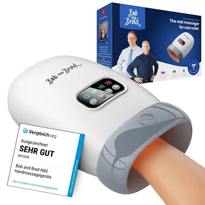 Produktbild von BOB AND BRAD H60 Handmassagegerät mit Wärme & Kompression, Kabellos