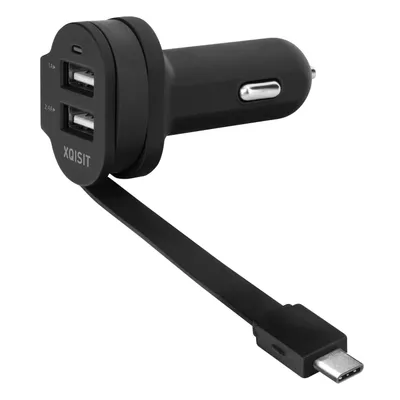 Produktbild von Xqisit 32294, Auto, Zigarettenanzünder, 5 V, 0,26 m, Schwarz