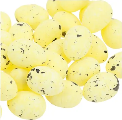 Produktbild von Dekolo Hängedeko  Ostereier zum AufHänget Styropor-Eier Osterngefärbte Eier österliche 50St. 2,5cm