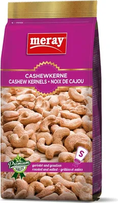 Produktbild von Meray Cashewkerne geröstet & gesalzen 300g