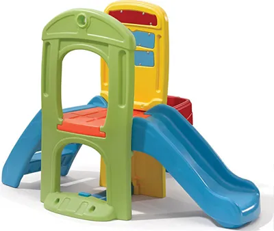 Imagen del producto de Step2 Play Ball Parque infantil con Tobogan y Bolas | Zona de Juegos / escalar para ninos de plastico | Juguete Jardin / exterior