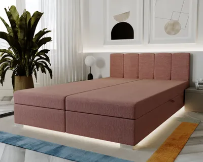 Obrázek produktu pro Kontinentální postel 180x200 ROSIE 5 - růžová