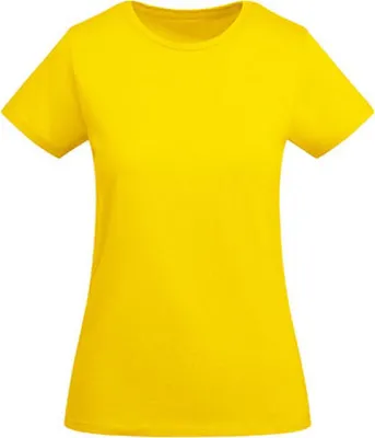 Produktbild von Roly Eco CA6699 | Damen T-Shirt Breda - Farbe: Yellow 03 - Größe: M