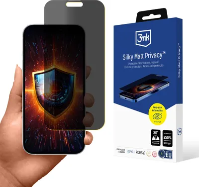 Produktbild von 3MK Silky Matt Privacy Apple iPhone 17 Pro