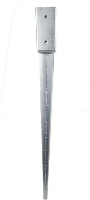 Produktbild von GeZu Impex® Einschlaghülse 52 x 52 x 600 mm Einschlagbodenhülse Pfostenträger Bodenhülse feuerverzinkt
