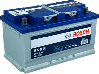 Immagine prodotto di Bosch S4 010 Batteria per auto 12V 80Ah 740A