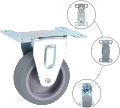 Produktbild von vidaXL Bockrollen 4 Stk. 75 mm