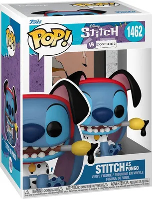Produktbild von Funko Pop! - Stich in Costume #1462 - Stitch als Pongo Sammelfigur Figur Disney