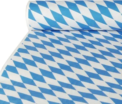 Image de PAPSTAR 12543 Nappe damassée "Bleu de Bavière" en rouleau