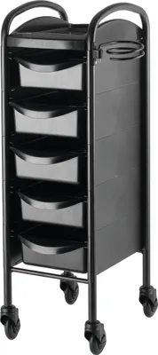 Produktbild von Efalock Piccolo 6002 Clictec Arbeitswagen schwarz
