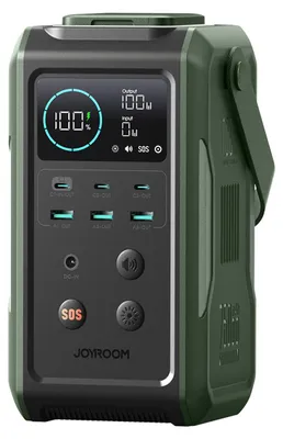 Obrázek produktu pro JOYROOM JR-PBF10, 75000 mAh, Lithium-ion (Li-ion), Quick Charge 3.0, 100 W, Černá, Zelená