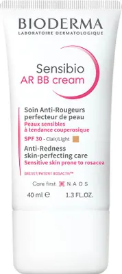 Zdjęcie produktu dla Bioderma - Sensibio AR SPF 30 - BB Cream for Sensitive Skin 40ml