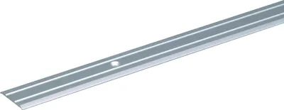 Immagine prodotto di Alberts 484132 Profilo di transizione, con due scanalature, alluminio, anodizzato argento, 900 x 25 mm