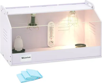 Immagine prodotto di Expondo Wiesenfield Scatola per l'allevamento dei pulcini - fino a 36 °C - 78 x 40 x 42 cm