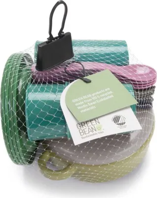 Zdjęcie produktu dla Serwis obiadowy Green Bean w siatce, 22 sztuki
