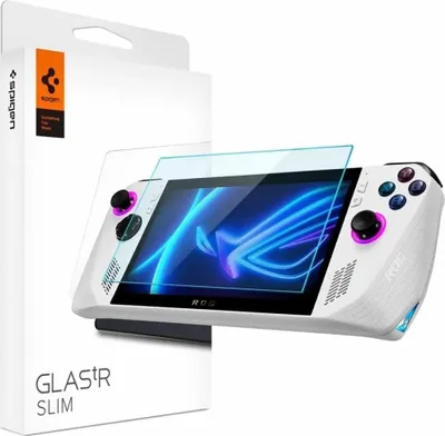 Produktbild von Spigen Asus Rog Ally Displayschutzfolie aus gehärtetem Glas Glas.Tr Slim